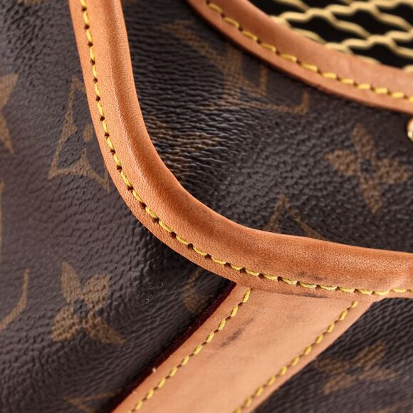 Louis Vuitton Dog Carrier Bag Monogram Canvas 50 Brown - Picture 7 of 9